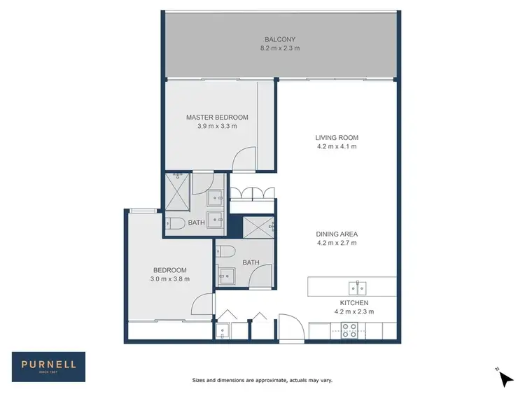 Floorplan of Homely apartment listing, 48/20 Eyre Street, Kingston ACT 2604