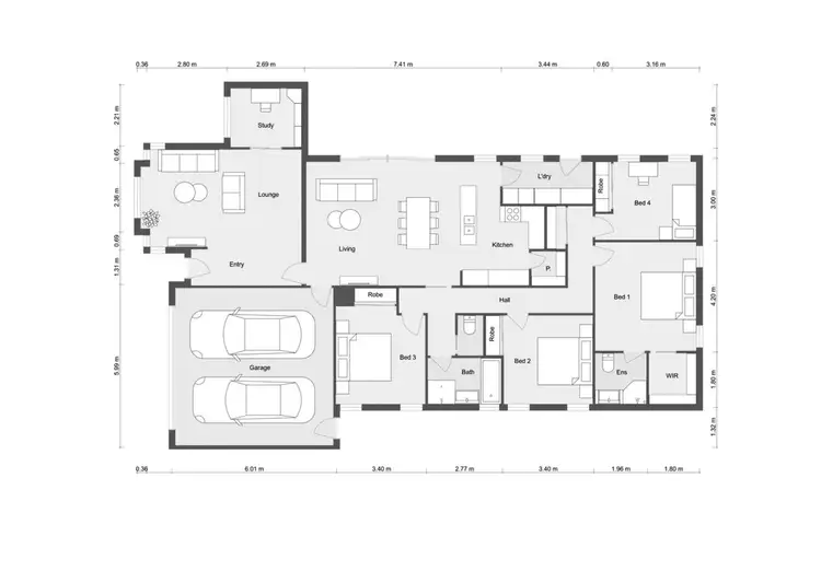 Floorplan of Homely house listing, 28 Durong Street, Crace ACT 2911