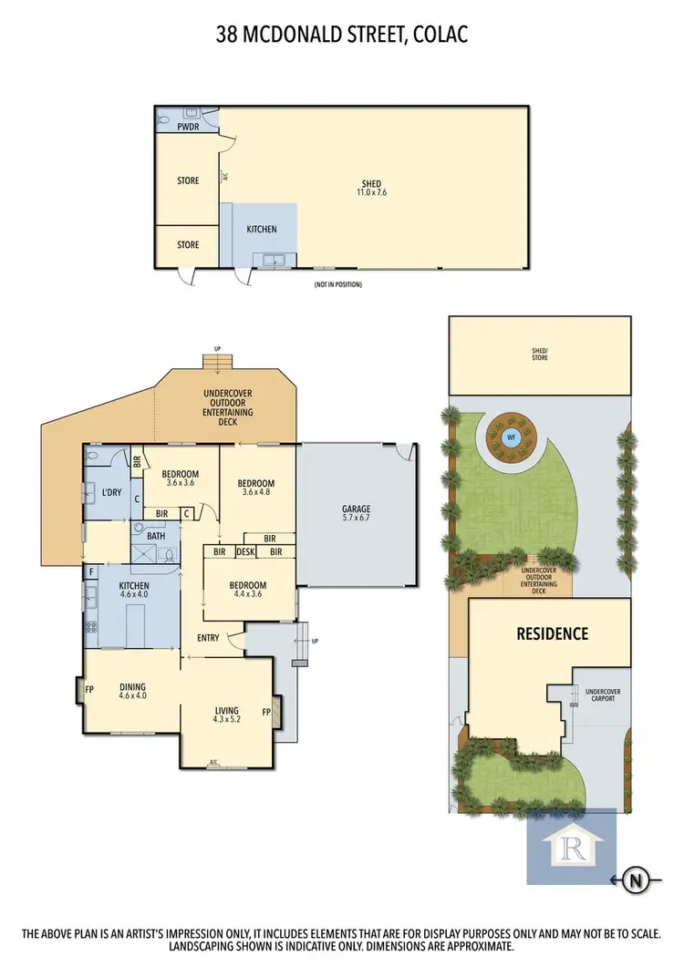Floorplan of Homely house listing, 38 McDonald Street, Colac VIC 3250