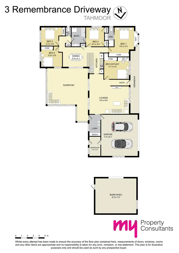 Floorplan of Homely house listing, 3 Remembrance Driveway, Tahmoor NSW 2573