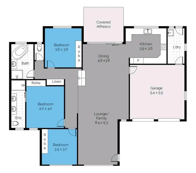 Floorplan of Homely house listing, 26 Decora Crescent, Warabrook NSW 2304