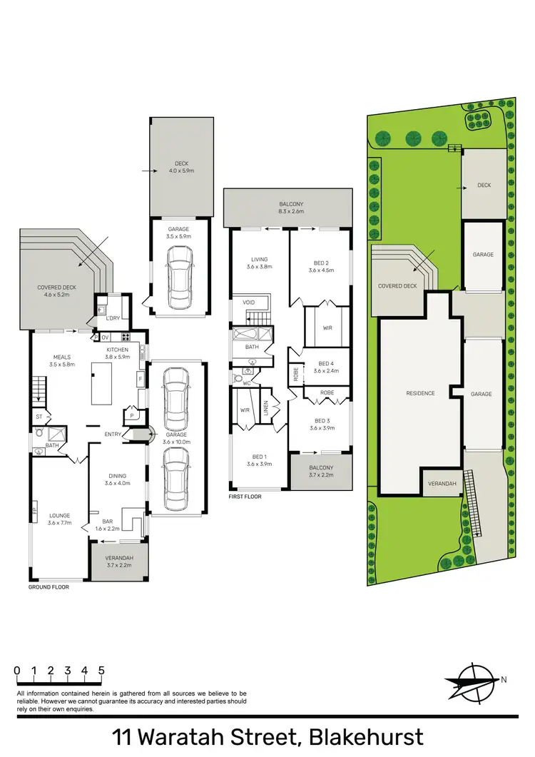 Floorplan of Homely house listing, 11 Waratah Street, Blakehurst NSW 2221