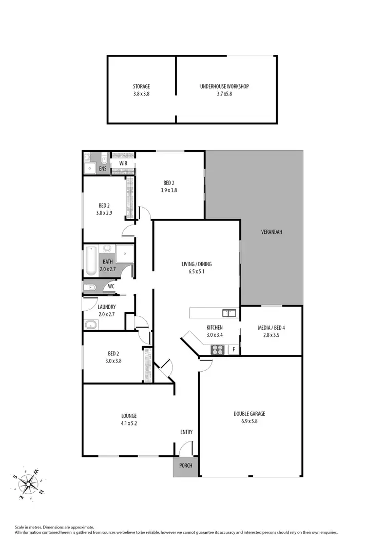 Floorplan of Homely house listing, 7 Jarrah Place, Muswellbrook NSW 2333