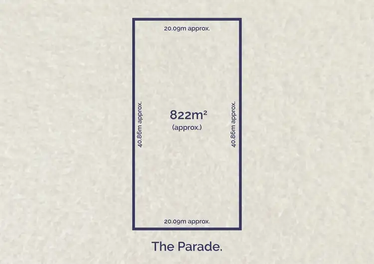 Floorplan of Homely land listing, 22 & 24 The Parade, Ocean Grove VIC 3226