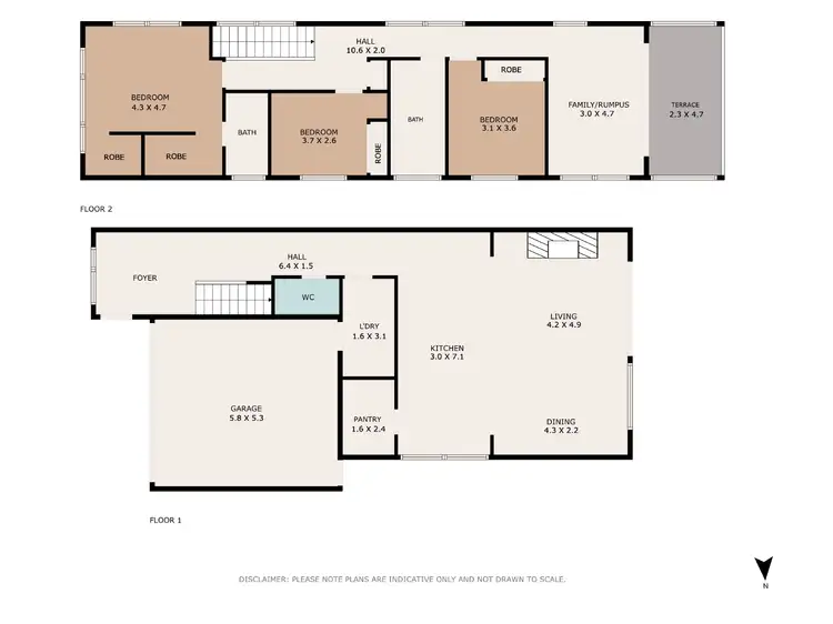 Floorplan of Homely house listing, 29 Mervyn Drive, Greenvale VIC 3059