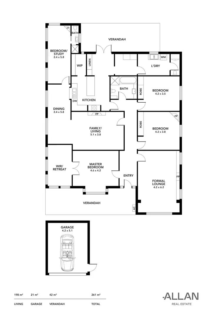 Floorplan of Homely house listing, 22 Seaview Terrace, Brighton SA 5048