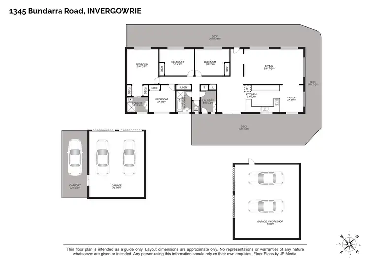 Floorplan of Homely rural property listing, 1345 Bundarra Road, Invergowrie NSW 2350