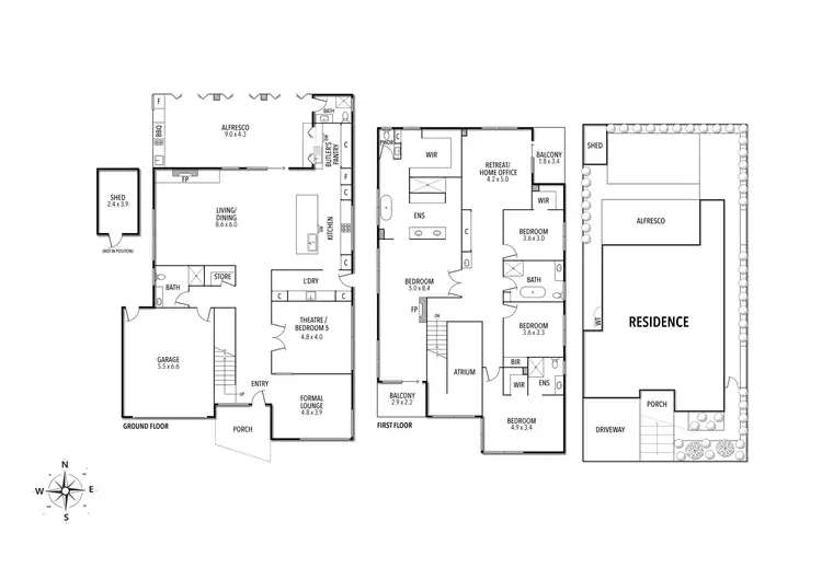 Floorplan of Homely house listing, 21 Adventure Crescent, Roxburgh Park VIC 3064