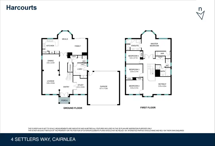 Floorplan of Homely house listing, 4 Settlers Way, Cairnlea VIC 3023