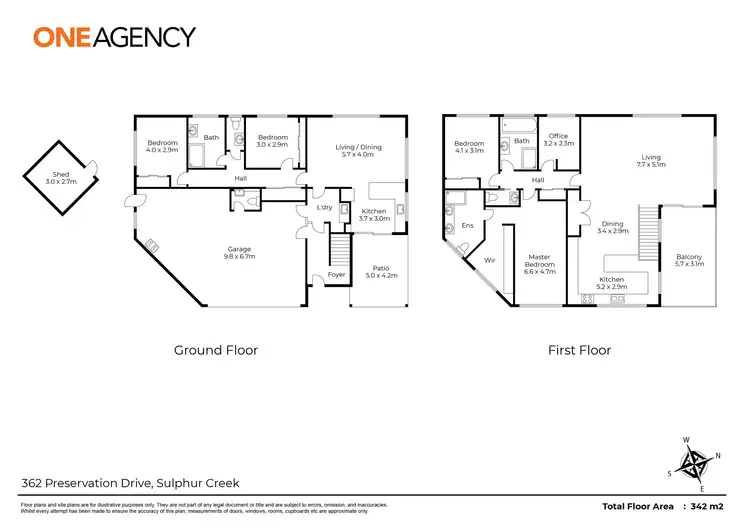 Floorplan of Homely house listing, 362 Preservation Drive, Sulphur Creek TAS 7316