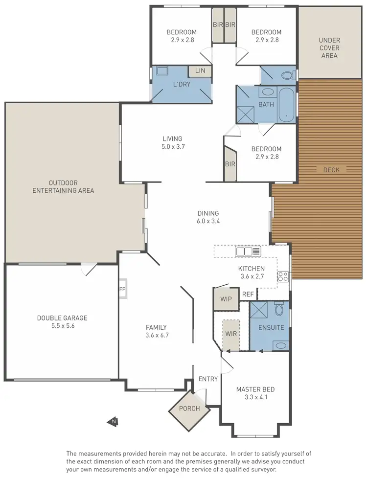 Floorplan of Homely house listing, 23 Waranga Way, Taylors Hill VIC 3037