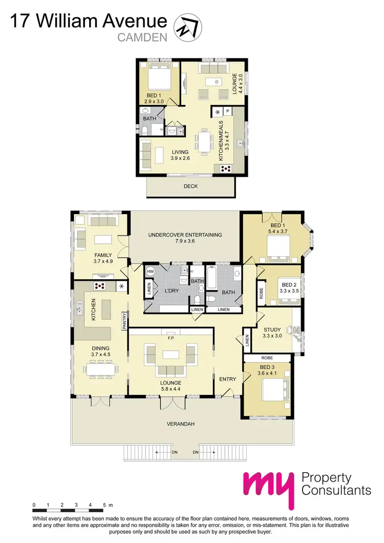 Floorplan of Homely house listing, 17 William Avenue, Camden NSW 2570