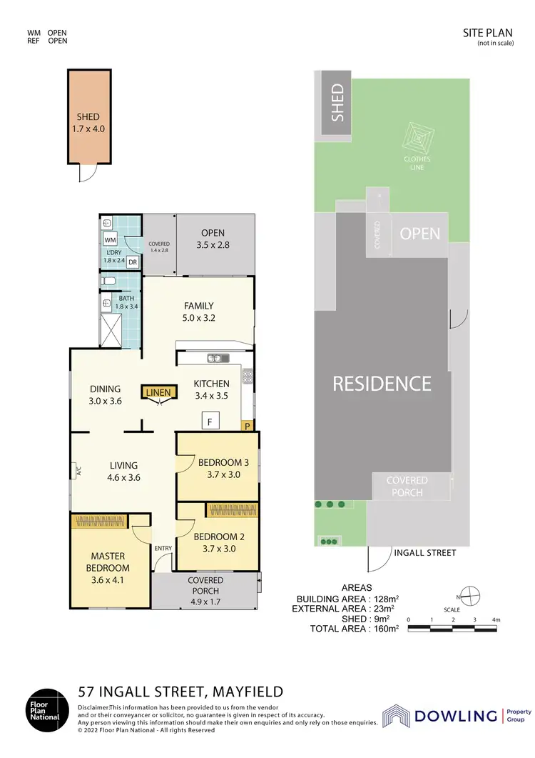 Floorplan of Homely house listing, 57 Ingall Street, Mayfield NSW 2304