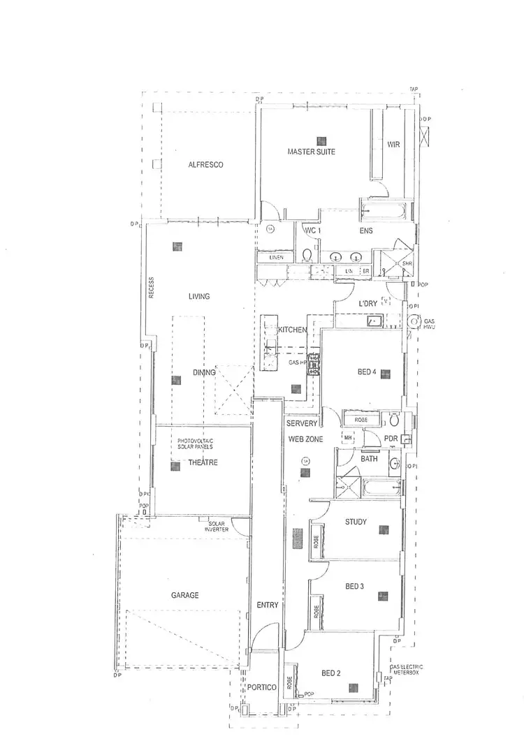 Floorplan of Homely house listing, 5 Seabrook Chase, Helena Valley WA 6056