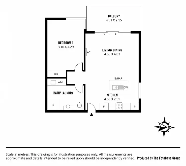 Floorplan of Homely apartment listing, 25/6 Todville Street, Woodville West SA 5011