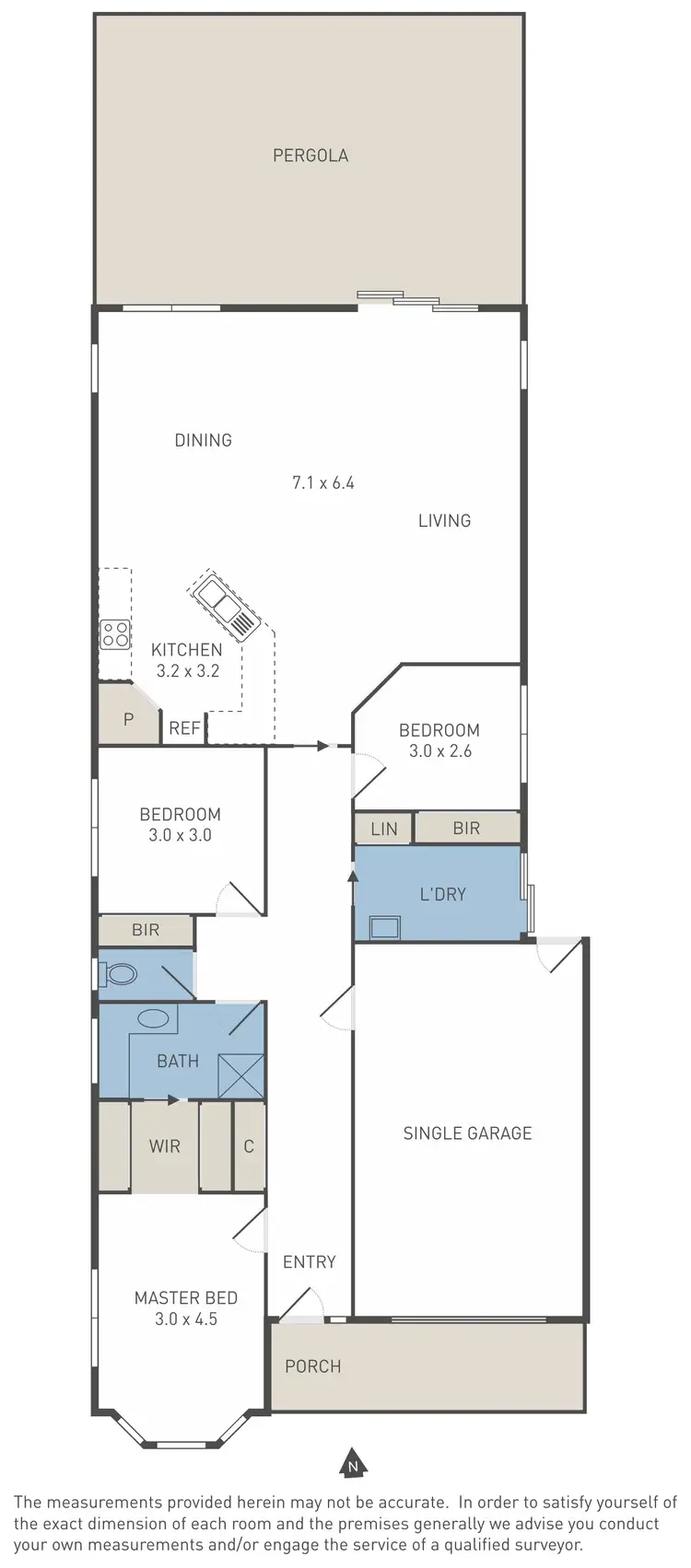 Floorplan of Homely house listing, 47 Northampton Crescent, Caroline Springs VIC 3023