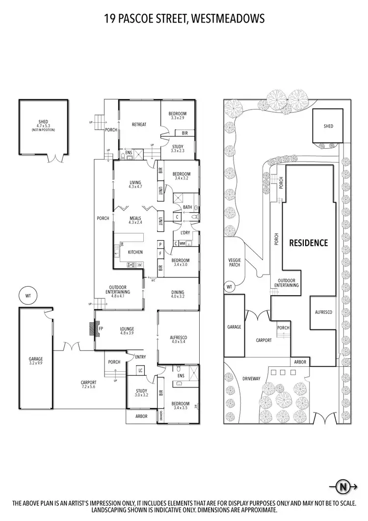 Floorplan of Homely house listing, 19 Pascoe Street, Westmeadows VIC 3049