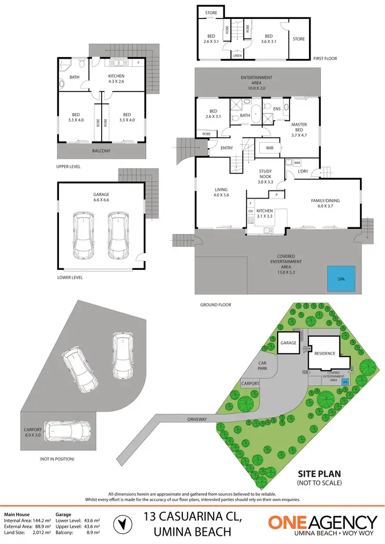Floorplan of Homely house listing, 13 Casuarina Close, Umina Beach NSW 2257