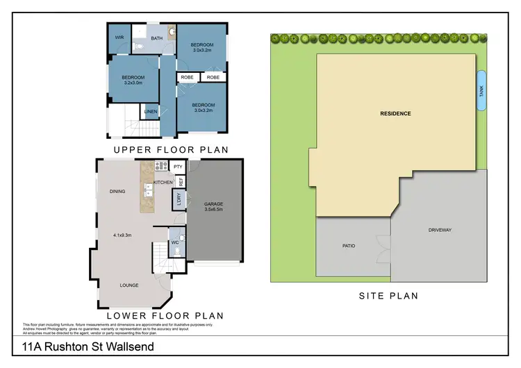 Floorplan of Homely house listing, 11A Rushton Street, Wallsend NSW 2287