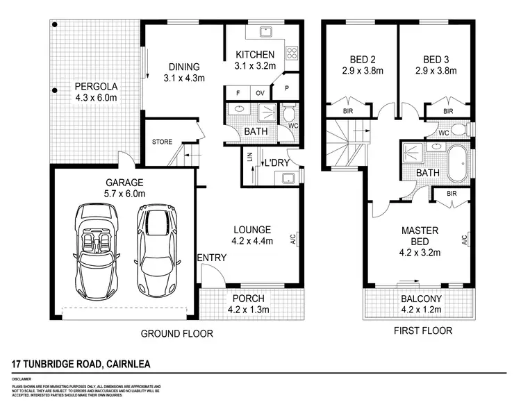 Floorplan of Homely house listing, 17 Tunbridge Road, Cairnlea VIC 3023