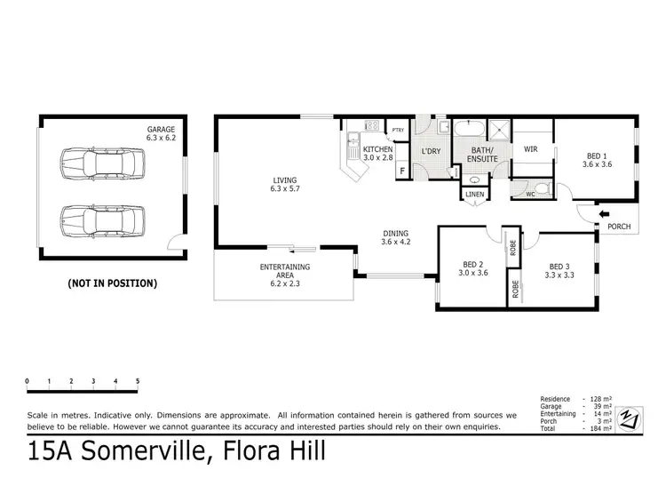 Floorplan of Homely house listing, 15A Somerville Street, Flora Hill VIC 3550