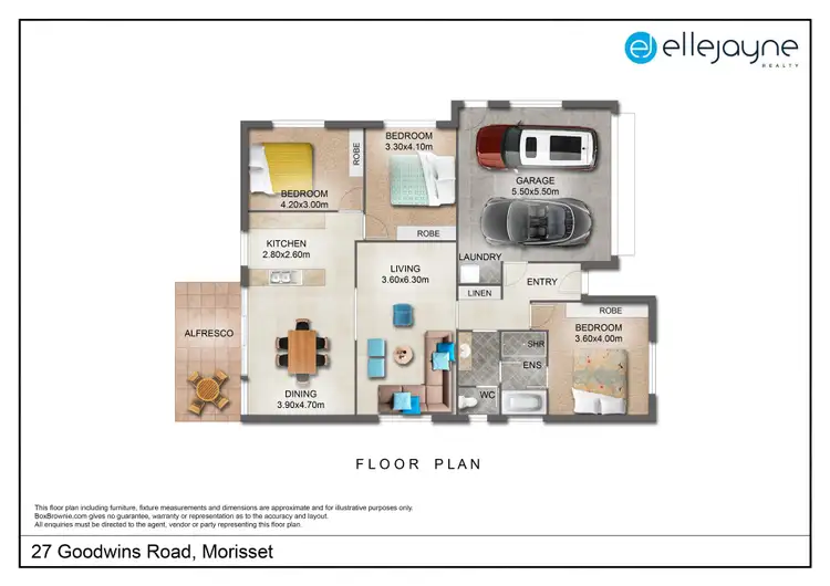 Floorplan of Homely house listing, 27 Goodwins Road, Morisset NSW 2264