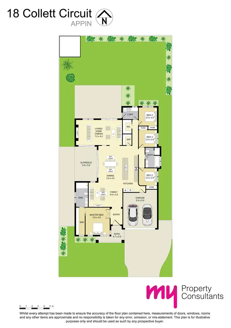 Floorplan of Homely house listing, 18 Collett Circuit, Appin NSW 2560