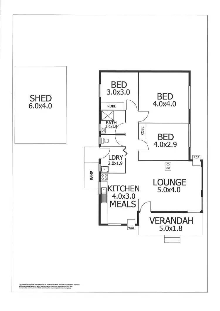 Floorplan of Homely house listing, 12 View Street, Tailem Bend SA 5260