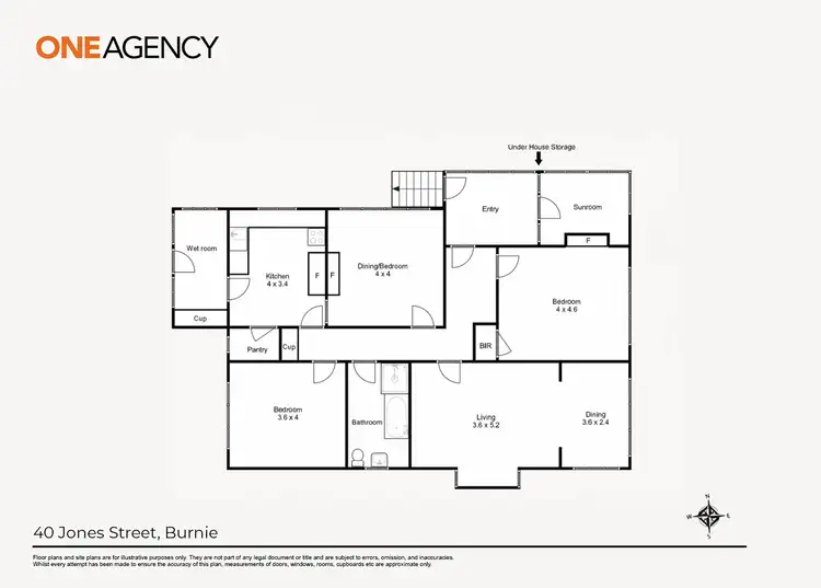 Floorplan of Homely house listing, 40 Jones Street, Burnie TAS 7320