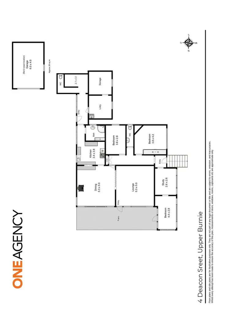 Floorplan of Homely house listing, 4 Deacon Street, Upper Burnie TAS 7320