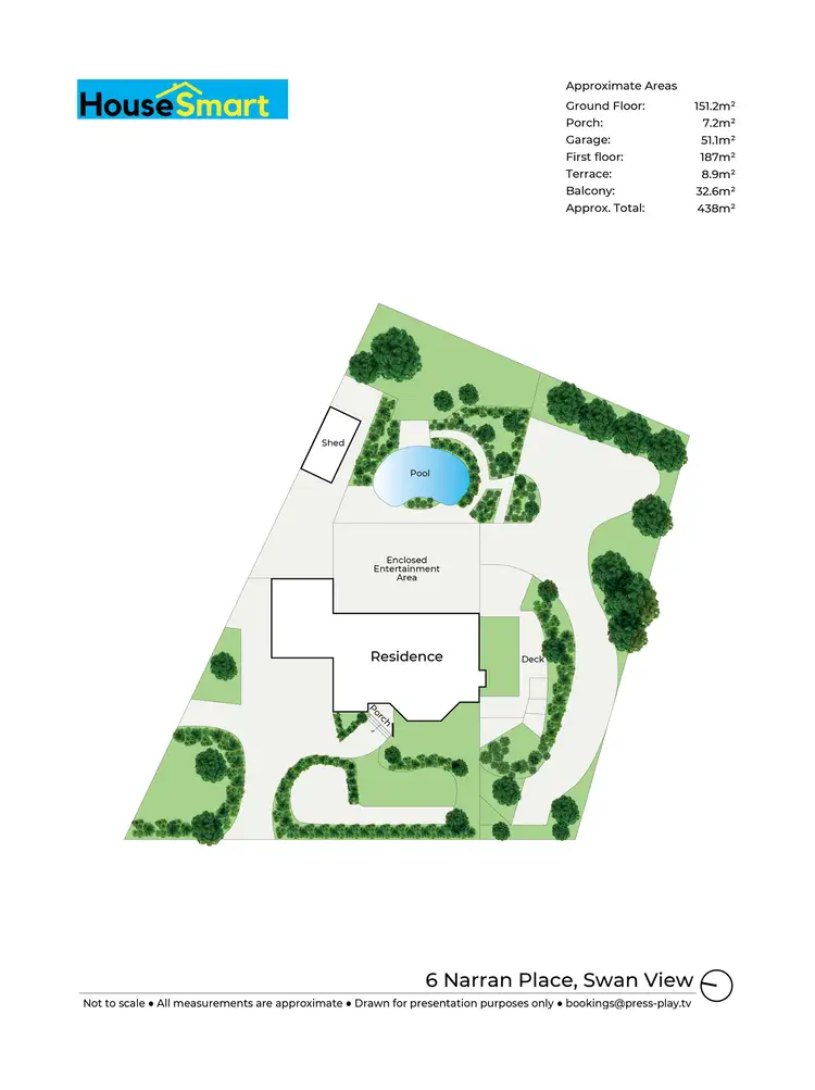 Floorplan of Homely house listing, 6 Narran Place, Swan View WA 6056