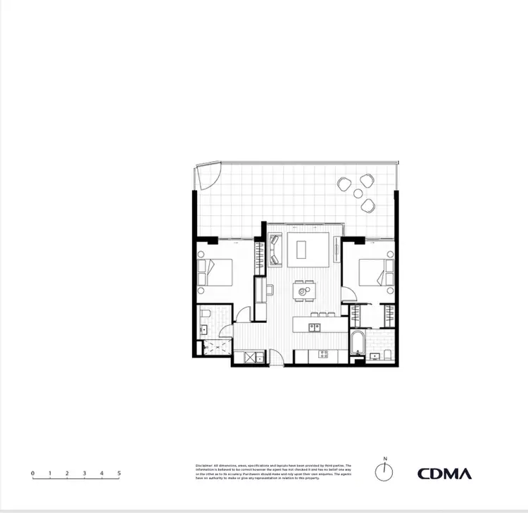 Floorplan of Homely apartment listing, Address available on request