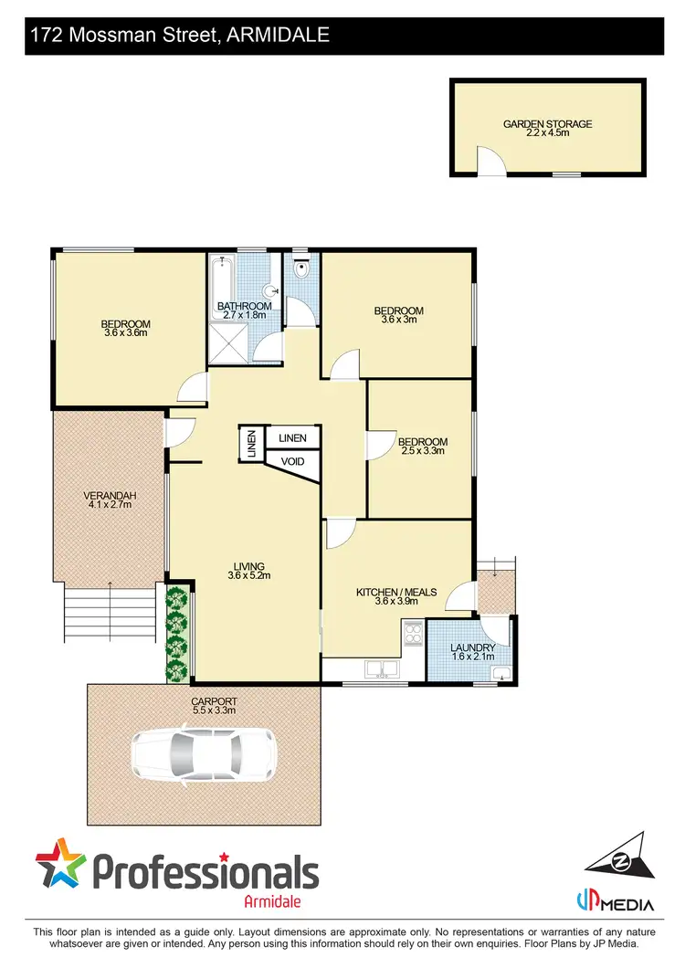 Floorplan of Homely house listing, 172 Mossman Street, Armidale NSW 2350