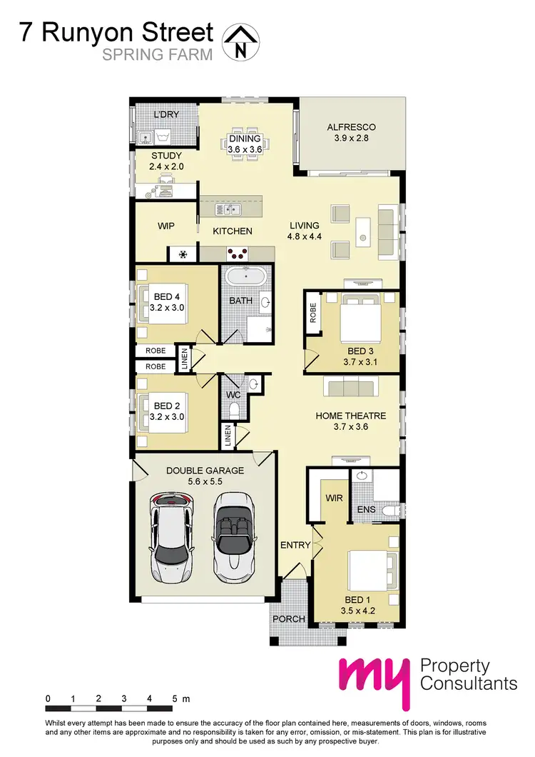 Floorplan of Homely house listing, 7 Runyon Street, Spring Farm NSW 2570