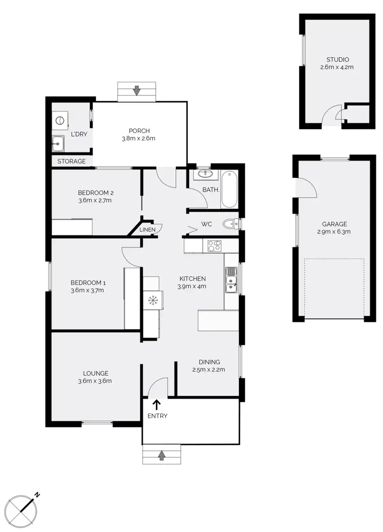 Floorplan of Homely house listing, 35 Hope Street, Bathurst NSW 2795