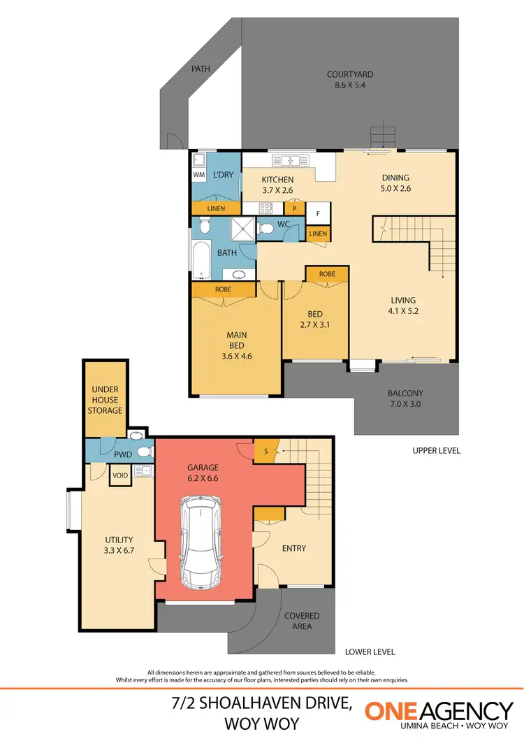 Floorplan of Homely townhouse listing, 7/2 Shoalhaven Drive, Woy Woy NSW 2256