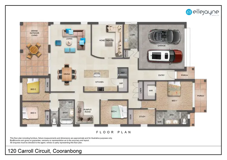 Floorplan of Homely house listing, 120 Carroll Circuit, Cooranbong NSW 2265