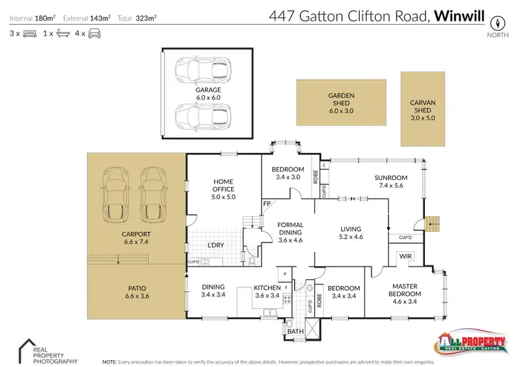 Floorplan of Homely rural property listing, 447 Gatton Clifton Road, Winwill QLD 4347