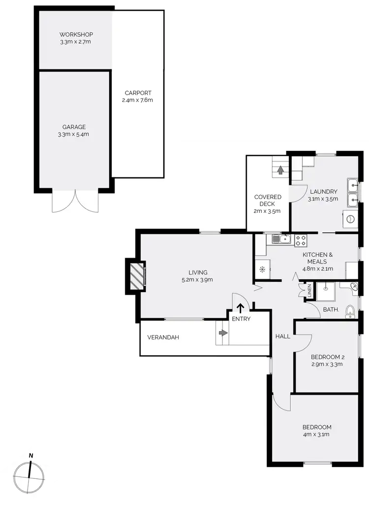 Floorplan of Homely house listing, 1 High Street, West Bathurst NSW 2795