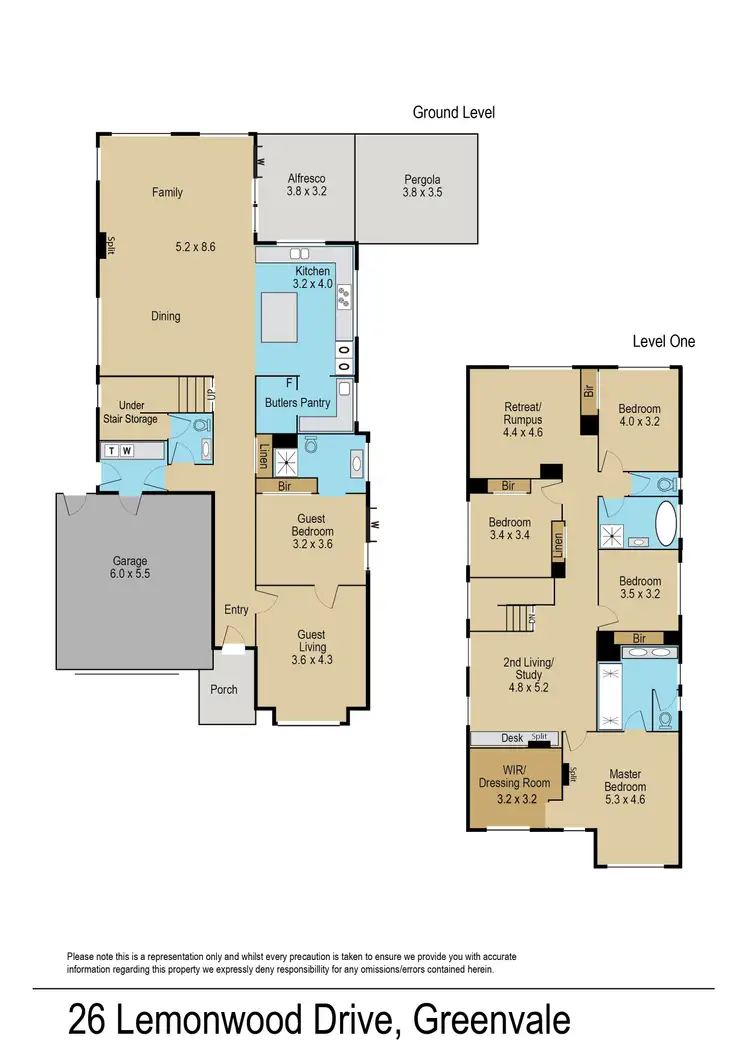 Floorplan of Homely house listing, 26 Lemonwood Drive, Greenvale VIC 3059