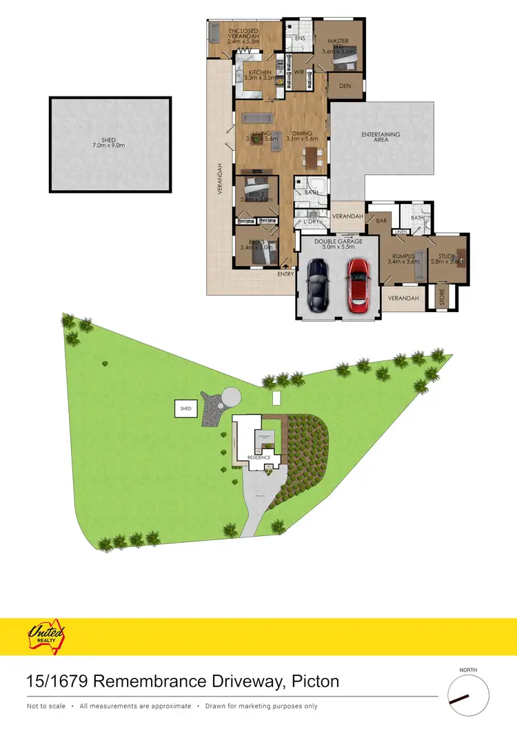 Floorplan of Homely rural property listing, 15/1679 Remembrance Driveway, Picton NSW 2571