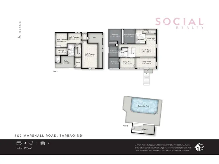 Floorplan of Homely house listing, 302 Marshall Road, Tarragindi QLD 4121