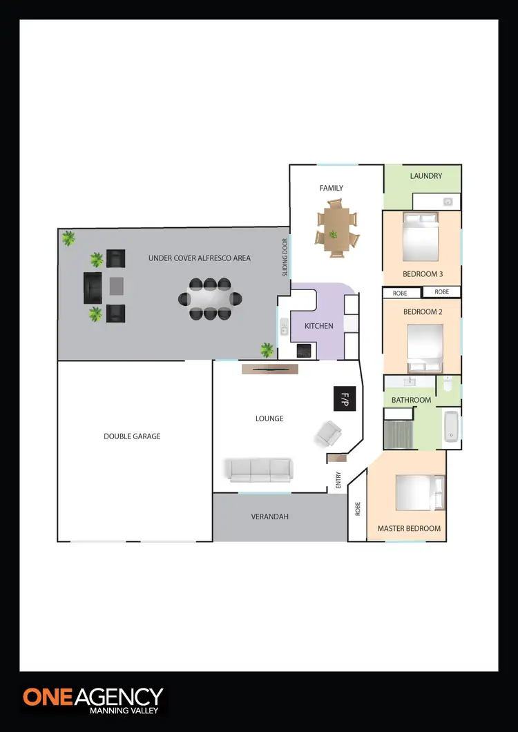 Floorplan of Homely house listing, 10 Pearson Place, Wingham NSW 2429