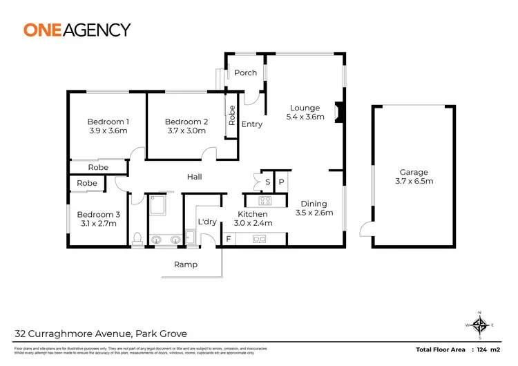 Floorplan of Homely house listing, 32 Curraghmore Avenue, Park Grove TAS 7320