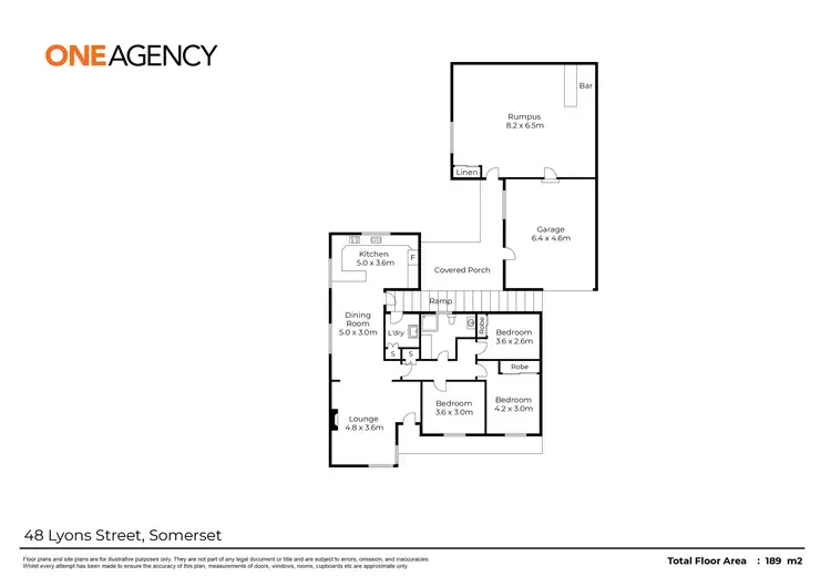 Floorplan of Homely house listing, 48 Lyons Street, Somerset TAS 7322