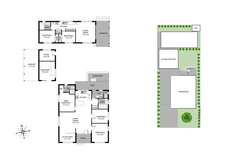 Floorplan of Homely house listing, 11 Berry Street, Huskisson NSW 2540