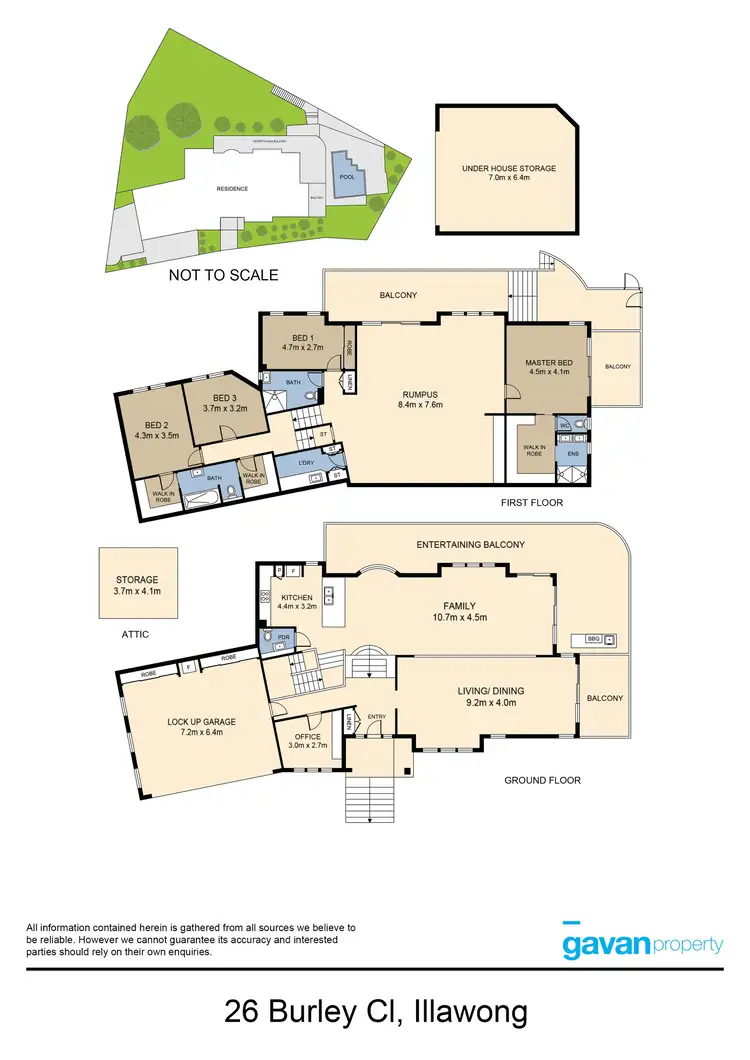 Floorplan of Homely house listing, 26 Burley Close, Illawong NSW 2234