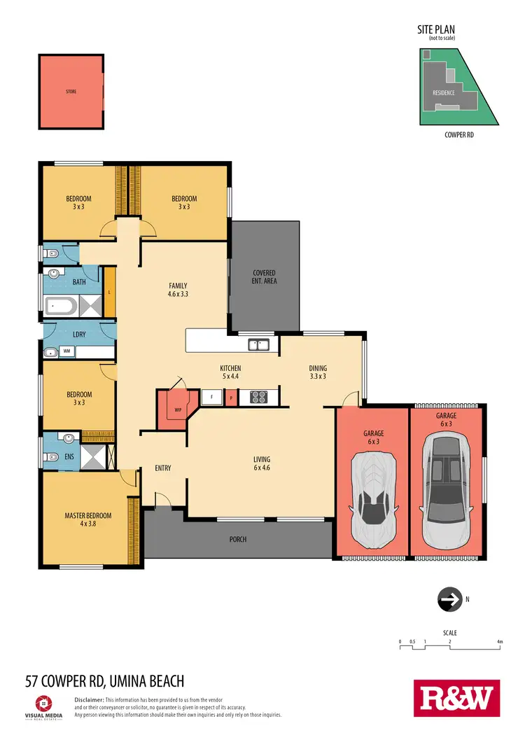 Floorplan of Homely house listing, 57 Cowper Road, Umina Beach NSW 2257