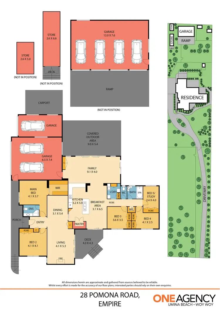 Floorplan of Homely rural property listing, 28 Pomona Road, Empire Bay NSW 2257