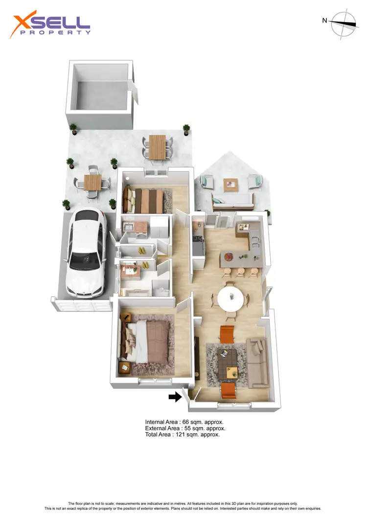 Floorplan of Homely unit listing, 3/11 Clancy Road, Paralowie SA 5108
